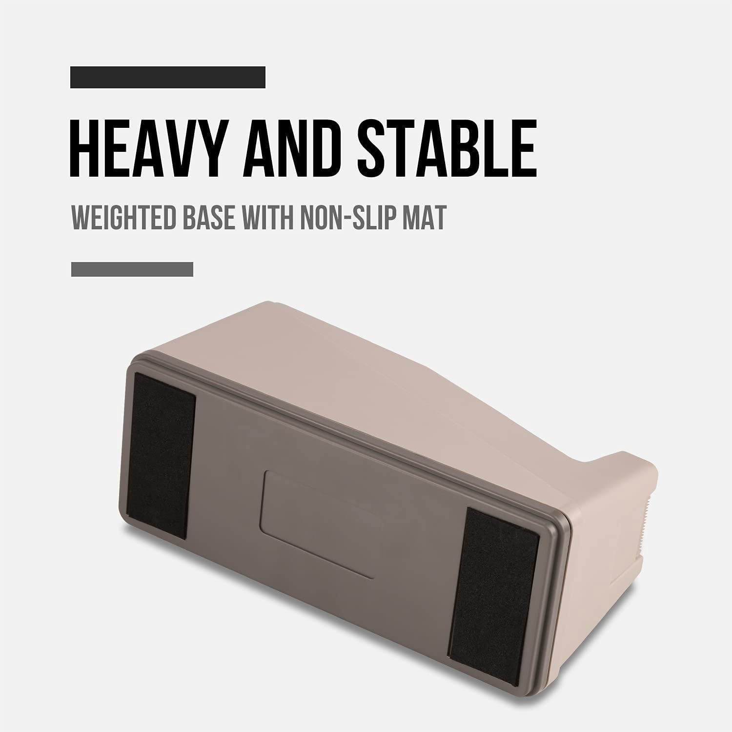 Desktop Tape Dispenser Holder with Large 3 inch Core for Masking, Heat Transfer, Painters, Freezer, Kitchen Tape