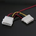 thumbnail image 4 of New Arrival Quad 4 LED Light 120mm PC Computer Case Cooling Fan Mod Easy Installed Fan 12V, 4 of 8