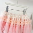 thumbnail image 7 of FINALGANG Girls Carnival Skirt Kids Pastel Gradient Tutu Skirt Multi Layer Tulle Ruffled Tiered Elastic Waist Flared Skirt For Daily Wear Party Carnival Holiday Occasions Stylish Bottoms, 7 of 7