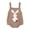 Brown, variant on Baby Girl Boy Easter Bunny Romper Knit Sleeveless Bodysuit Jumpsuit Girl Soft Party Sweater My First Easter Outfit Clothes