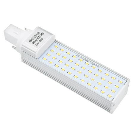 - Unique Bargains AC85-265V 8W Horizontal Recessed 2835 SMD G24 LED Light Tube Unshaded Bulb