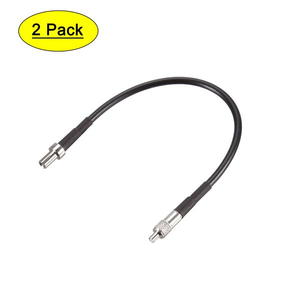 Uxcell Ts9 Male To Ts9 Female Rf Coaxial Extension Cable Rg174 Jumper Cable 05 Ft 2pack 2301