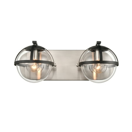 

Elk Home Davenay 16 Wide 2-Light Vanity Light - Satin Nickel