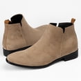 thumbnail image 3 of Men's Suede Leather Chelsea Ankle Boots, 3 of 11