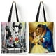 thumbnail image 4 of Bolsos de hombro con estampado de dibujos animados de Mickey Mouse para niños, bolso de lona de alta capacidad, Disney, Harajuku, Minnie, Daisy, Anime, regalos de cumpleaños, 4 of 4