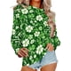 thumbnail image 5 of Camisetas de Halloween para las Mujeres Impreso Suelto Cuello Redondo Manga Larga Suéter, Camisetas de Otoño para las Mujeres Vacaciones Acogedoras, 5 of 6