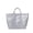 Silver-U8, variant on Fashion Jelly Tote Bag Large Capacity Cute Unique Casual Shoulder Handbag for Seasonal Outings Beach Days