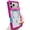 Purple, variant on Decase for iPhone 17 Pro Magnetic Case,Rugged Hard PC Clear Back Silicone Frame,Heavy Duty Clear Cover,Shockproof Mag-Safe Transparent Cover,Purple