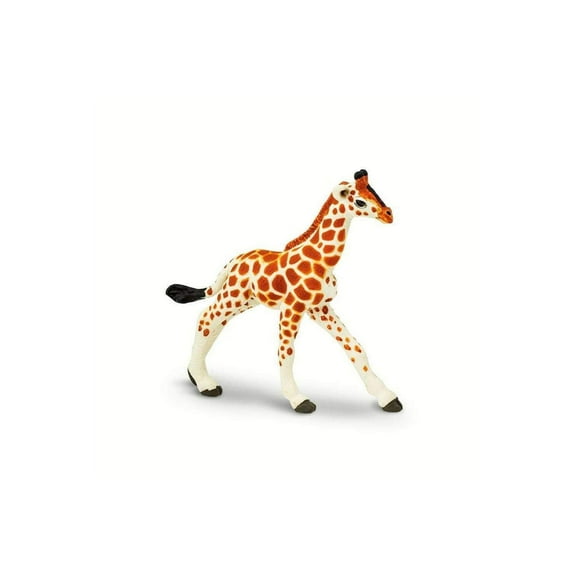 Safari Ltd. Reticulated Giraffe Baby Figurine - Lifelike 3.7" Model Figure - Educational Toy for Boys, Girls, and Kids Ages 3 