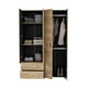 thumbnail image 3 of Armario Armable moderno con puertas y cajones modelo Ankora color Beige marca Excelsior, 3 of 6
