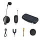 thumbnail image 4 of 1 juego de micrófono inalámbrico para instrumentos, transmisor portátil con clip, duradero con caso, 4 of 9