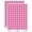 Hot Pink, variant on Bag of Flour Baker Baking 200+ Round Stickers - Brown - Gloss Finish - 0.50" Size