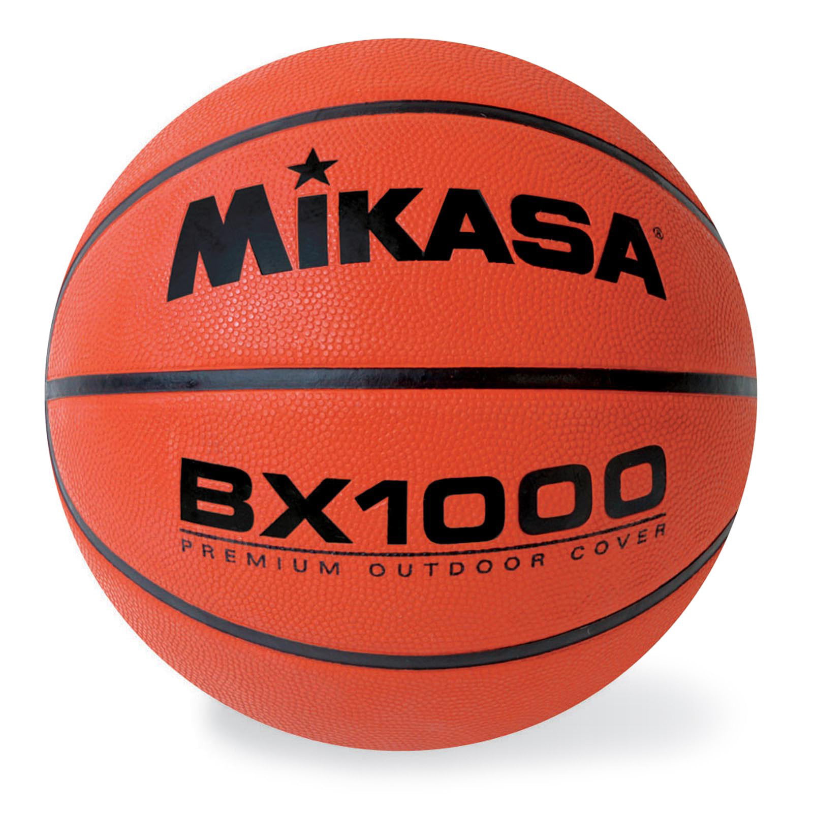 Mikasa BX1000 Series Outdoor Rubber Basketball Ball 