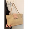 thumbnail image 5 of Kukuzhu Hobo Purse for Women Straw Shoulder Handbags Fashion Summer Straw Purses and Handbags Summer, 5 of 7