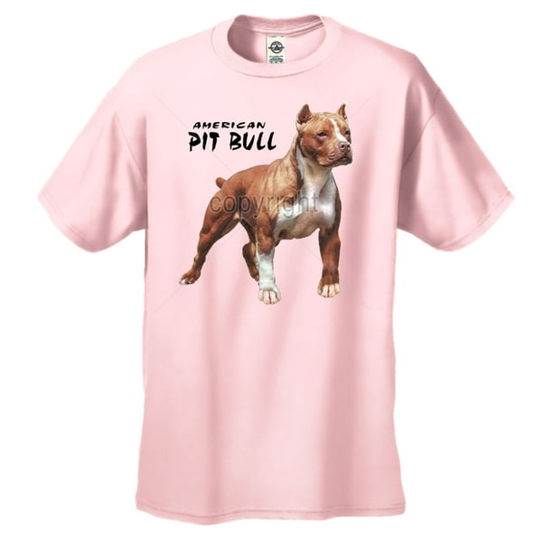 Trenz Shirt Company Pit Bull Tshirt American Pitbull Standing Proud