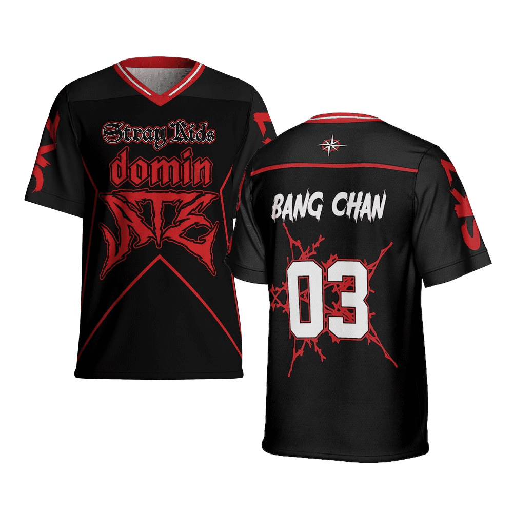 Stray Kids ユニフォーム World Tour dominATE SKZ Stray Kids Dominate World Tour 2025 Merch Jersey Cosplay