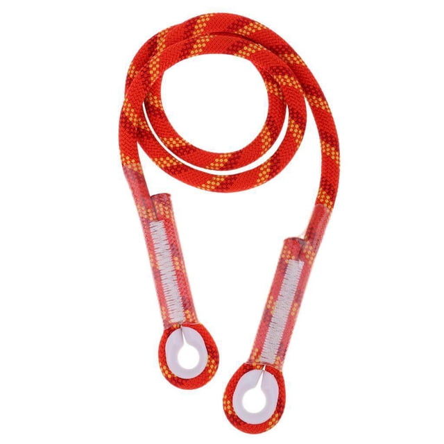 ziyahi 10.5mm Rock Climbing Knotted Pre-sewn Eye-to-Eye Prusik Loop Cord Friction Hitch Loop Rope 120CM