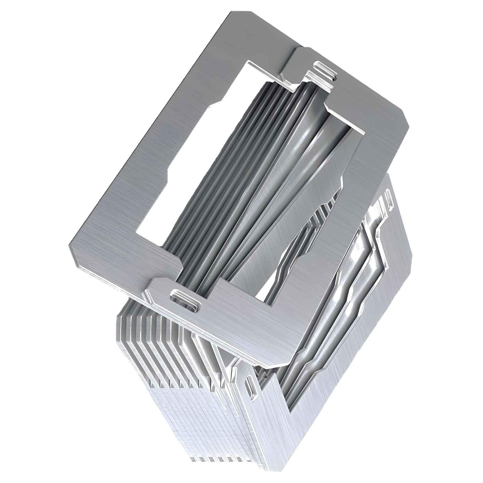 10PCS Strong Metal Outlet Spacers With Two Piece Structure For Improved Stability And Alignment