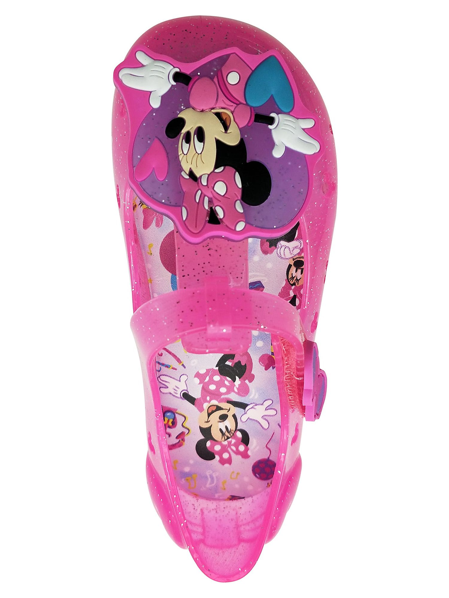 Minnie Mouse Toddler Girls Casual Jelly Shoe, Sizes 7-12