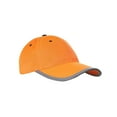 thumbnail image 5 of High Visibility Reflective Baseball Cap Safety Fluorescent Cap for Women Men Orange, 5 of 8