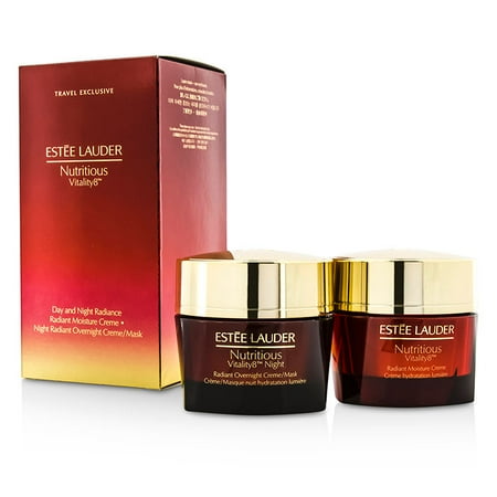 Estee Lauder - Vitality8 Nutritif Day &amp; Night Radiance: Crème 50 ml d'humidité nuit Crème / Masque 50ml - 2x50ml / 1.7oz