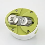 SENJIAQ Can Opener Open Your Cans With A Simply Push Of Button No Sharp Edge Food-Safe And Handheld Can Opener,Green