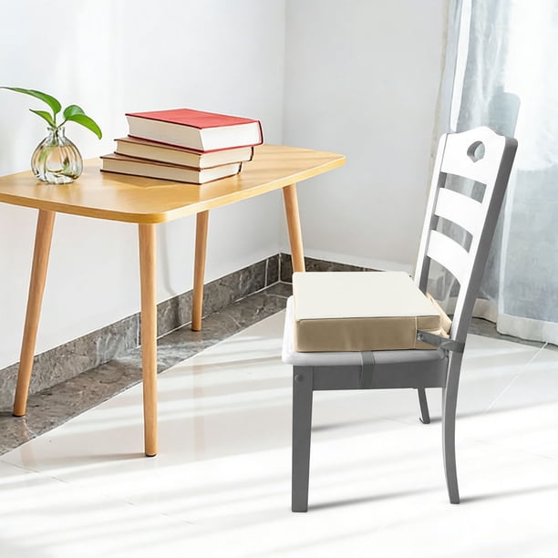 Cojín Elevador para Silla de Comedor para Niños, Almohadilla Elevadora de Esponja de Alta Densidad, Cojín Elevador para Silla de Alimentación de Bebé.