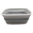thumbnail image 2 of SAMMART 15L (3.96 Gallon) Collapsible Tub - Portable Outdoor Picnic Basket / Crater - Foldable Washing Tub - Space Saving Storage Container, 2 of 7