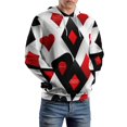 thumbnail image 5 of Gambling Casino Cards 3d Sweatshirts Hoodie Fashion Casual Personality Men's Women Street Hoodie Pullovers Long Sleeve Comfortable Top, 5 of 6