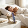 thumbnail image 4 of Virelaxpo Resin Phone Stand with Bear for Desk Home Office Video Calls and Entertainment Hands-Free Holder Decorative Ornament, 4 of 9