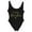 J-Noir, variante sur 2025 Maillots de Bain une Pièce Femmes Imprimé andie Maillots de Bain pour Femmes Pièce Maillot de Bain Bikini Rose Bikini Maillot de Bain Baignade Sans Manches Dos Nu