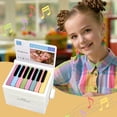 thumbnail image 2 of 15 Keys Piano Calendar Singer 2025 Regalos Jugables para Fanáticos, 2 of 9
