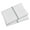 Gypsum/Washed Indigo, variant on Hotel Style 300 Thread Count White Pillowcase with Tan Hem, Standard/Queen, 2 Count , Teen/Adult