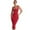 Red, variant on AJZIOJIRO Women Summer Casual Dress Sleeveless Straps Swing Sundress Dresses for Women S-XL
