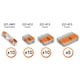 thumbnail image 2 of Surtido de conectores de cable WAGO 221, tuercas de palanca, 35 piezas con funda, 2 of 7