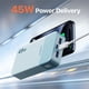 thumbnail image 2 of Cargador portátil Power Bank JUOVI J2621 20000mAh 45W PD3.0, 2 of 7