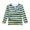 X-233Light Green, variant on Toddler Children Boys T Shirts Long Sleeve O-Neck Striped Print Fashion Breathable Tee Top For Casual Daily Wear,Light Green,105