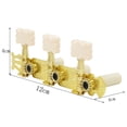 thumbnail image 1 of Classical Guitar Knobs Triple Guitar Tuners Machine Head Classical Guitar Tuning Pegs Knobs Classical Guitar Accessories Parts Y-03, 1 of 6