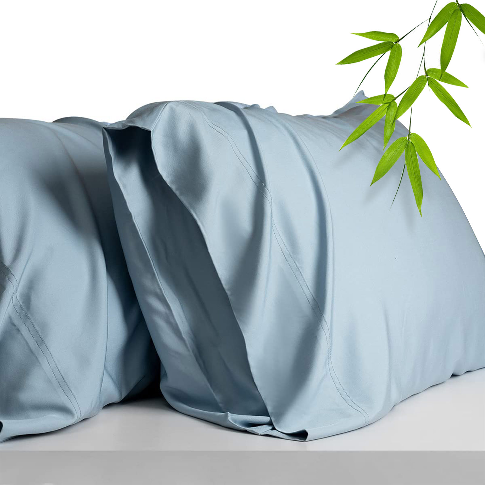 Qookiee Cooling Pillow Cases Softness Breathable Pillowcases Set of 2