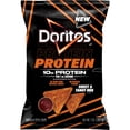 thumbnail image 3 of Doritos Protein Tortilla Chips Variety Pack, Nacho Cheese & Sweet Tangy BBQ Flavored Snack Chips, 7 oz Bags, Protein Variety Pack with Serving Bowl by OMA, 3 of 6