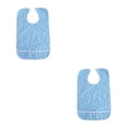 thumbnail image 2 of Billuyoard Babero de moda para ancianos, Protector de ropa lavable, resistente a las manchas, transpirable, para comer, delantal de ayuda para Azul 2piezas, 2 of 6
