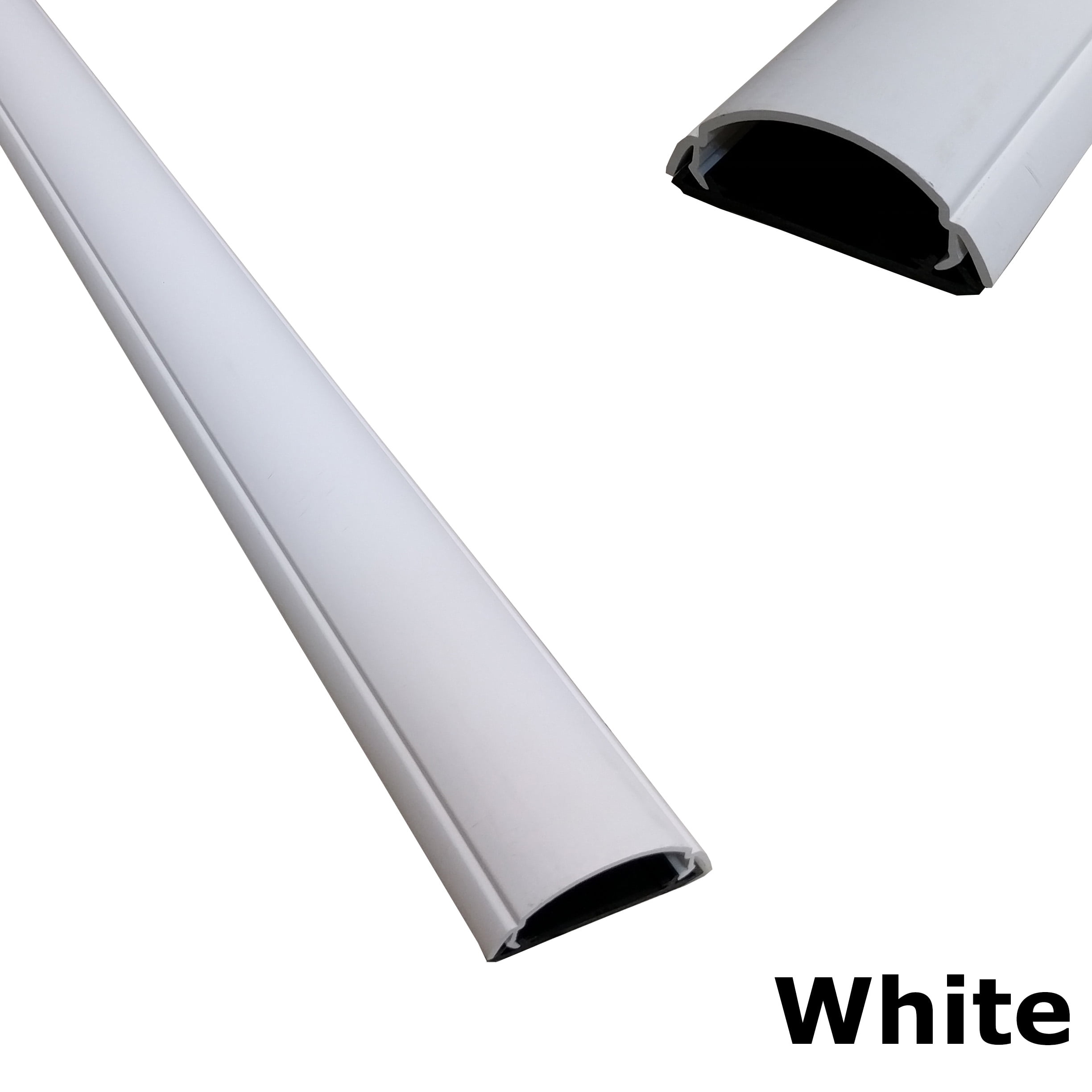 White WallSaver ChordSavers Indoor Wire Cord Cover Protector PVC