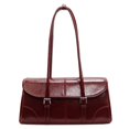 thumbnail image 1 of Bolso Superior Hobo para Hombro Mujeres Correa Ajustable Cuero Sólido Viajar Por, 1 of 9