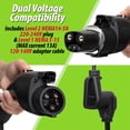 thumbnail image 3 of Cargador portátil para vehículos eléctricos Deco Home Nivel 1-2 240V 8-32A 7KW, 3 of 8