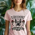 thumbnail image 5 of Freedom in Christ Shirt – Galatians 5:1 Bible Verse Christian Graphic Tee, Light Pink, Size 5XL, 5 of 6