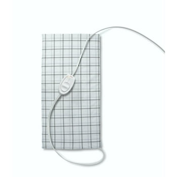 Sunbeam King Size Heating Pad with Easy-to-Use Slide Controller Designed for Users with , White Plaid
