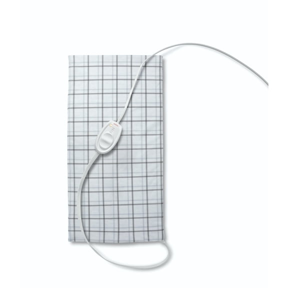 Sunbeam King Size Heating Pad, Color: White Plaid
