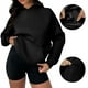 thumbnail image 2 of Camisa para mujer,Sudadera informal de manga larga para mujer, jersey de poliéster con bolsillo multifuncional, ideal para viajar en avión y estar en casa, sopatenor, 2 of 9