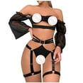 thumbnail image 4 of uublik Valentines Lingerie Set for Women Sexy Naughty Bodysuit Plus Size Lace Babydoll, 4 of 5