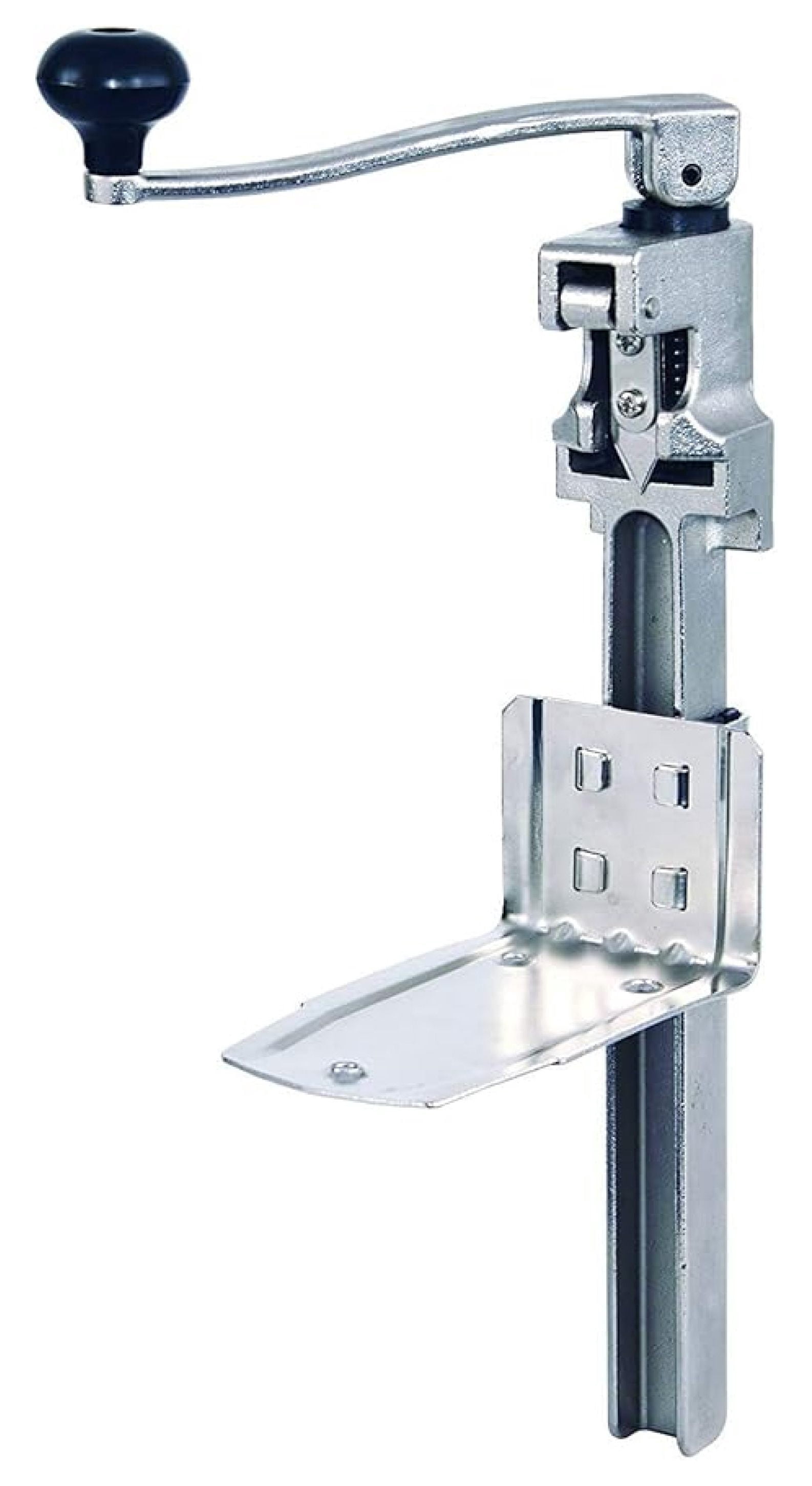 Can Opener Large Silver - Heavy Duty Table Mount Commercial Can Opener for Restaurant Kitchens - Professional Grade Industrial Can Opener